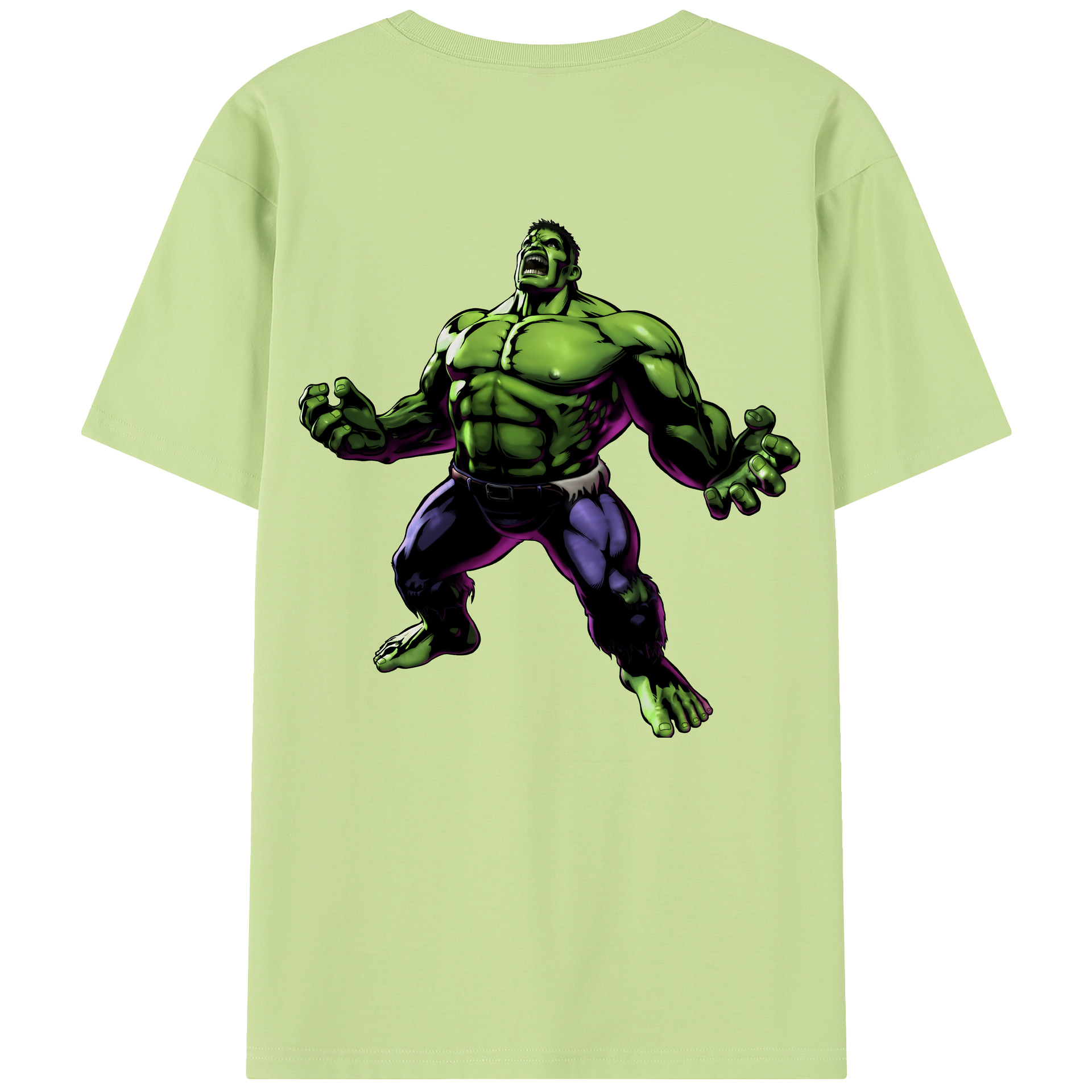 （画像用） アベンジャーズ The Avengers 綿100％半袖Tシャツ（背面プリント）